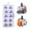 PS4 TMR Joystick (Pack of 10), variant on TMR Hall Effect Analog Joystick Replacement for PS5, PS4, Xbox One, Switch Pro Controllers (Pack of 10)