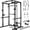 H30 BASE, variant on BOGYKIK H30 BASE Power Rack with LAT Pulldown, 2000 lb Power Cage with Cable Pulley System, Pull-Up Bar & Attachments, Black