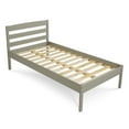 thumbnail image 6 of Camaflexi Tribeca Platform Bed with Headboard, Twin Size, Gray, 6 of 9