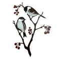 thumbnail image 2 of Adornos de pájaros de metal, silueta de pájaro, arte de jardín para decoración del jardín del hogar, 2 of 12