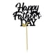 thumbnail image 4 of Adorno para tarta para el día del padre, regalos decorativos para el mejor papá del mundo, negro, papel decorativo para tarta de fiesta de cumpleaños, 4 of 9