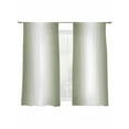 thumbnail image 2 of Green Gradient Sheer Curtains 63 Inches Long 2 Panels Countryside Farmhouse Light Filtering Semi Sheer Window Curtains Drapes for Bedroom Living Room 52"x63", 2 of 7