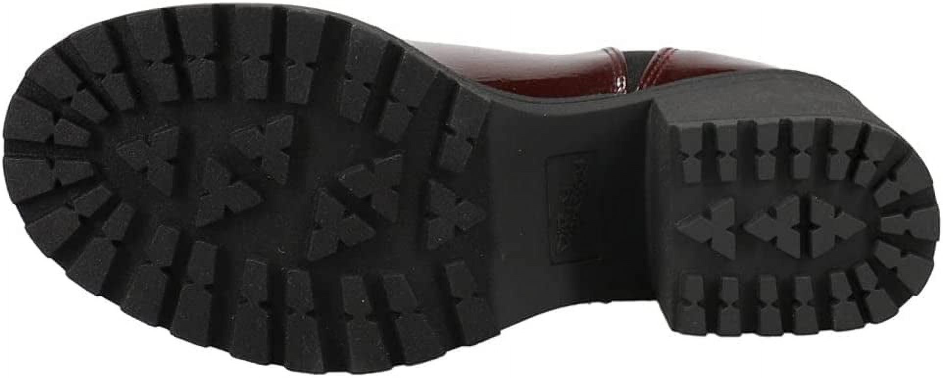 Dirty Laundry Women's Lisbon Ankle Boot – Oxblood Chelsea Boot With Chunky Block Heel & Lug Sole - View #9