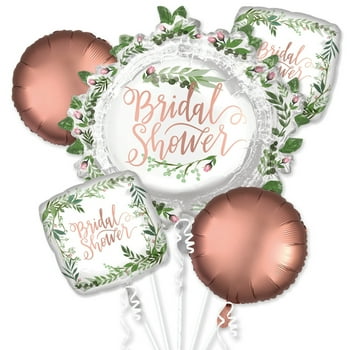 Bridal Shower Love and Leaves Balloon Bouquet