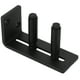 thumbnail image 5 of Guía de puerta corrediza de granero, kit de guía de rodillos de piso inferior de acero al carbono, accesorio de hardware, 5 of 14