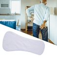 thumbnail image 3 of Adult Diaper Insert Pocket Nappy Insert Microfiber Diaper Pad Incontinence Pads Reusable 4 Layer Liner for Diaper for Elderly Disability White, 3 of 10