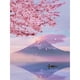 thumbnail image 1 of Cuadro 5D Sakura Snow Mountain mosaico conjunto DIY taladro redondo completo pintura de diamante FLhrweasw Nuevo, 1 of 9