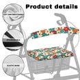 thumbnail image 5 of HELLHERO Colorful Floral Prints Walker Seat Covers and Seat and Backrest Covers for Seniors Adult Stain Proof Soft for Senior, 5 of 7
