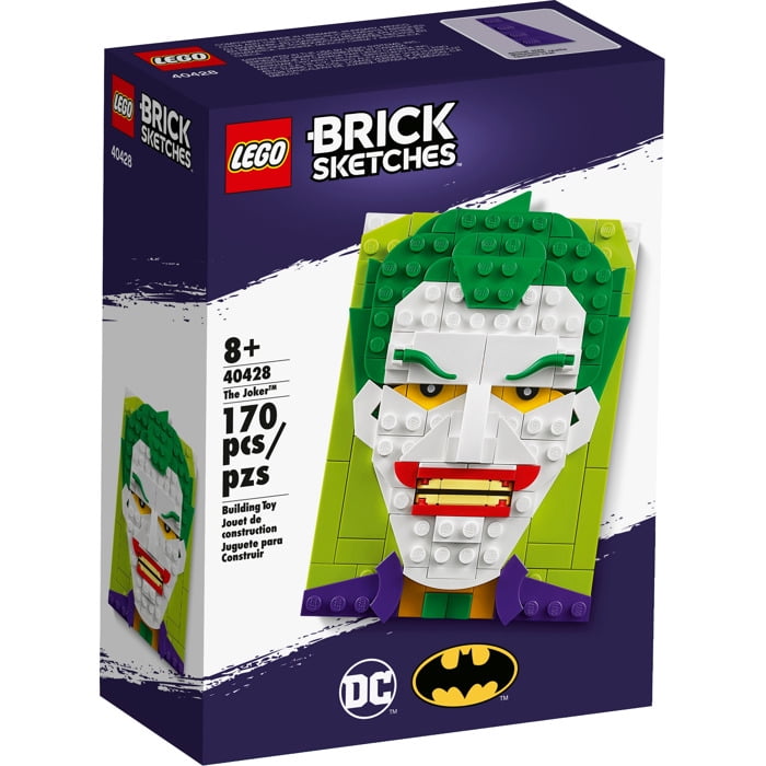 NEW Lego Joker Minifigure Plush 12" Stuffed Batman Villain Toy With Tags NWT 