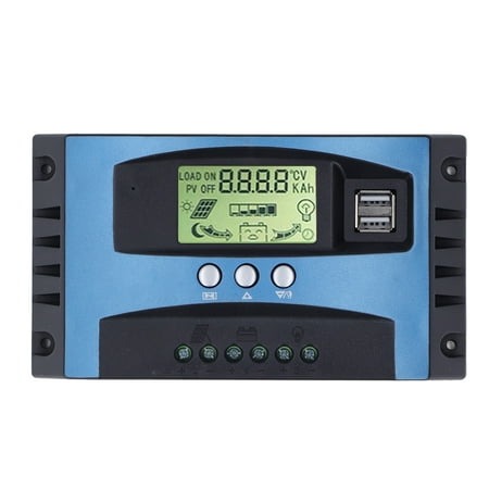 

2024 MPPT Solar Charge Controller 3 Phase Charging Protective Solar Panel Battery Regulator 12V 24V 60A