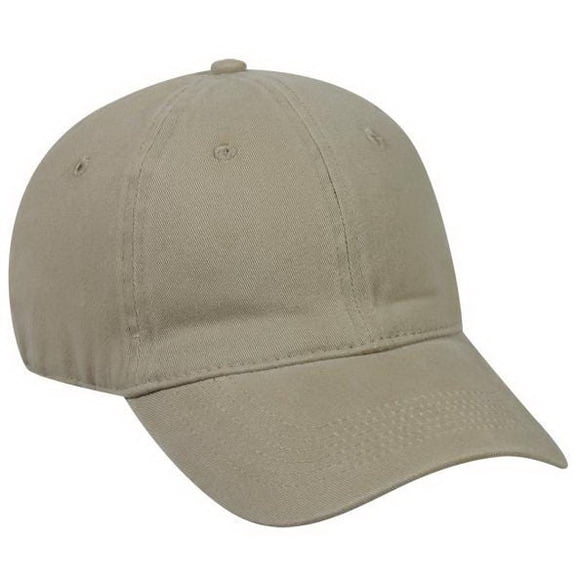 Outdoor Cap FLX-100 Brushed Cotton/Spandex Blend Cap-Khaki-M/L