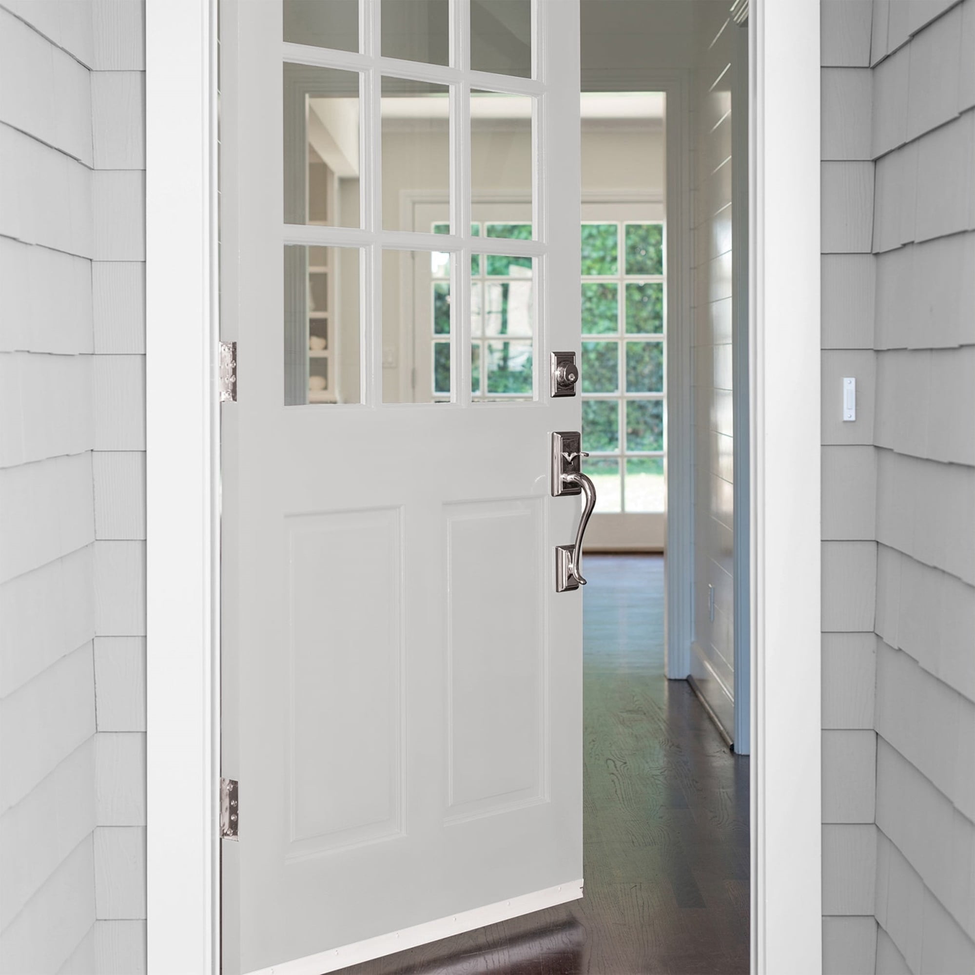 Glidden High Endurance Plus Steely Gaze Semi Gloss Exterior Paint and Primer, 1 Quart
