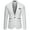 White, variant on Men's Linen-Blend Suit Jacket, Breathable Blazer, Regular Fit, with Chest Pocket(White,2XL)