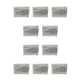 thumbnail image 2 of Bolsa portátil con cremallera Methold para almacenar archivos y documentos 10Conjunto Blanco, 2 of 6