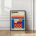 thumbnail image 3 of Negroni Bauhaus Cocktail Framed Art Modern Wall Decor, 3 of 15