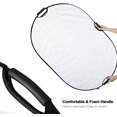 thumbnail image 3 of Selens Photography Reflector 59x39inches 5 in 1 Light Diffusers Collapsible with Handle for Photo Studio Lighting &, 3 of 5