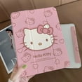 thumbnail image 1 of Sanrio-funda protectora de Hello Kitty para Ipad, cubierta transparente de tres pliegues con estampado de Anime Kawaii KT, a prueba de caídas, impermeable, duradera, de alto valor, nueva, 1 of 5