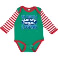 thumbnail image 3 of Inktastic My Dad is a Fantasy Football Legend Boys or Girls Long Sleeve Baby Bodysuit, 3 of 5