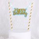 thumbnail image 5 of 4PCS Paquete de decoración de pasteles con de , de adorno pasteles, envoltorio pancartas, postres, Decoraciones De La Fiesta De La Torta, 5 of 5
