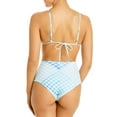 thumbnail image 5 of L Space Womens Portia Gingham High Waist Bikini Swim Bottom, 5 of 5