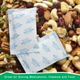 thumbnail image 4 of O2frepak 2 Gram(250Packs) Food Grade Moisture Absorber Packets Silica Gel Desiccant for Storage,Desiccant Silica Gel Packs Food Safe for Moisture, 4 of 6