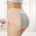 thumbnail image 4 of Women's High Waist Underwear Comfortable Plus Size Panties Soft Breathable Everyday, 4 of 4