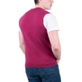 thumbnail image 3 of Maglierie Di Perugia Magenta Button Down Vest, 3 of 3