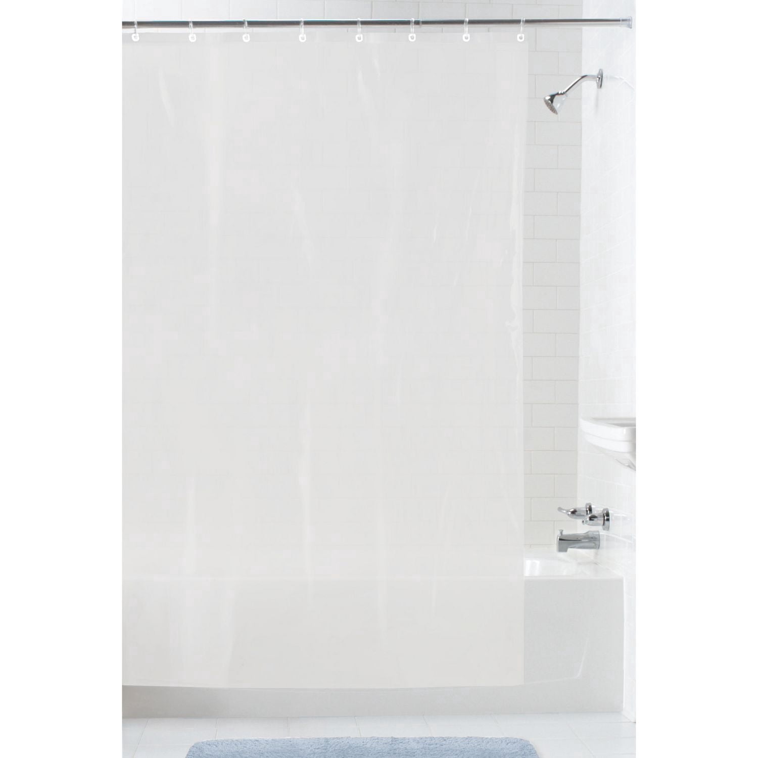 Douche-rideau imperméable en PEVA de poids lourd Mainstays