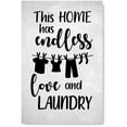 thumbnail image 1 of Awkward Styles Laundry Poster This Home Has Endless Love and Laundry Poster Wall Art Laundry Room Wall Decor Print Laundry Room Inspirational Decorations for Wall, 1 of 3