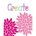 thumbnail image 2 of Robinson, Tamara 15x18 White Modern Wood Framed Museum Art Print Titled - Create Flower, 2 of 4