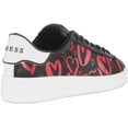 thumbnail image 3 of Guess Rockies Women's Lace Up Leather Casual Trainers In Black Size 6.5, 3 of 6