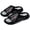 Black, variant on Avatarwise Slides for Women and Men, Non-Slip Thick Sole Cloud Slippers Indoor Outdoor