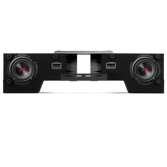 Alpine R2-DB8V-TRK Halo R-Series 8" ported dual subwoofer enclosure with two 8" R2-Series subwoofers- Preloaded Truck Subwoofer Enclosure with ProLinkTM.