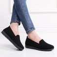 thumbnail image 6 of CHICVOMEY Breathable Knit Flats for Women Dress Shoes Comfortable Slip-on Flats Causal & Walking, 6 of 8