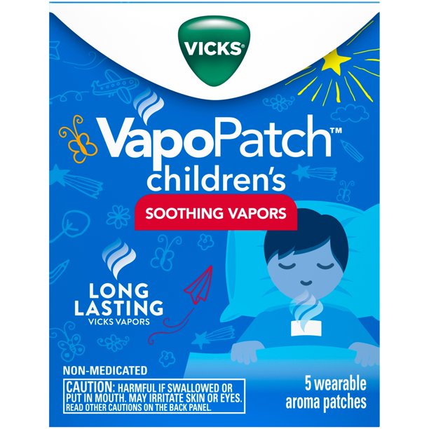 Vicks VapoPatch Children's, Wearable Aroma Patch 5 ct