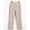 Beige2, variant on Women's Pull on Pants with Pockets Straight Leg Stretch Work Travel Pant 7/8 Stretch Ankle Sweatpants for Athletic, Lounge, Black Medium