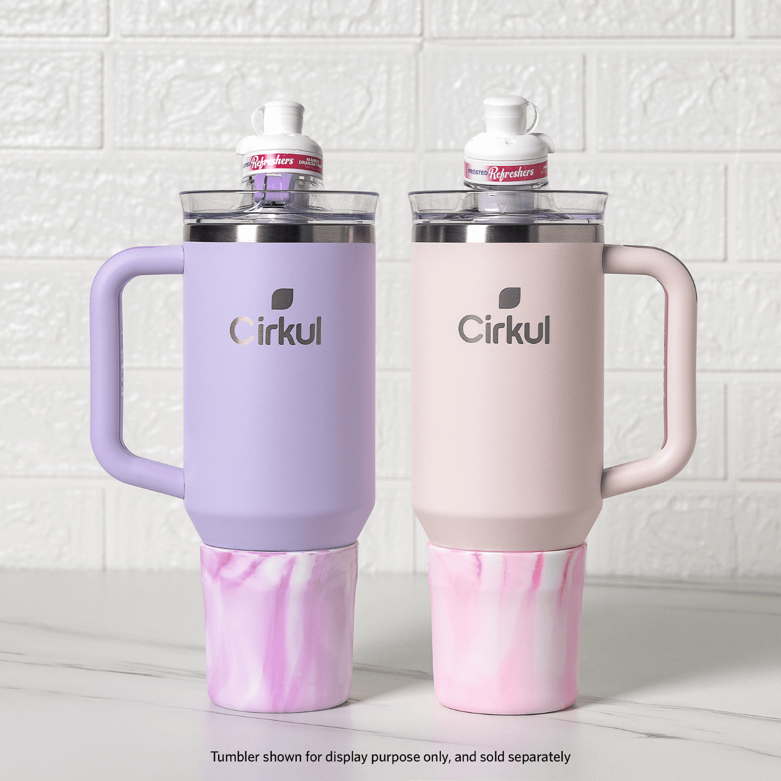 Cirkul All-Day StrawSip Lid & Bumper, Purple Swirl