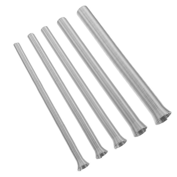 FRCOLOR 5pcs Benders Kit Air Conditioning Tube Bender Hand Elastic Steel Electrical Wire Bending Tool