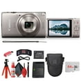 thumbnail image 1 of Canon PowerShot IXUS 285 HS Digital Camera 12x Zoom Silver Bundle 64GB Kit (International Model), 1 of 3