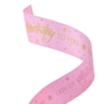 thumbnail image 2 of Happy Birthday Ribbons DIY Gift Wrapping for Ribbons Happy Cake Box Flowers Pink 20Yard, 2 of 9