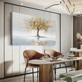 thumbnail image 2 of Cuadro Decorativo Arbol De La Vida Estilo Dorado Moderno Hd, 2 of 4