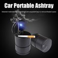 thumbnail image 7 of Universal Car Ashtray Garbage Coin Storage Cup Container Tray Car LED Ash F4I0 Size Cigar With Styling Ashtray, 7 of 7