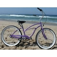 thumbnail image 2 of Firmstrong Urban Lady, 26", Women's, Three Speed, Purple, 2 of 6