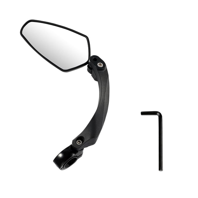 OULII 1Pack Cyclists Bicycles Rearview Mirror 360 Degree Rotatable Simple and Convenient Design