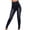Black, variant on Staron Women's Imitation Denim Printed Leggings High Waisted Stretchy Pencil Pants Casual Fashion Elastic Capris, Light Blue XL