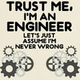 thumbnail image 3 of CafePress - Trust Me, I'm An Engineer Funny T Shirt - Men's Classic Graphic T-Shirt, 3 of 4