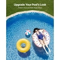 thumbnail image 2 of VEVOR 12 x 24 ft Oval Pool Liner, Overlap Style Above Ground Pool Liners, 48-to-54inch Wall Height, Durable Pool Liner, Standard Gauge Vinyl, for Steel Sided Above-Ground Swimming Pools, 2 of 9