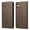 Brown, variant on Wallet Case for Honor 200 Lite Flip Phone Case with Card Slots, Cash Pocket, Kickstand, Magnetic Closure & Wrist Strap, TPU Soft Shell Cover Pink