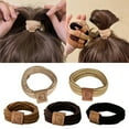 thumbnail image 2 of COMEET Girl Headwear, 5 Pcs Elastic Scrunchies Simple Hair Tie Bear Hair Rings Enchanting Simple Hair Tie Hair Rope for Girls, 2 of 18