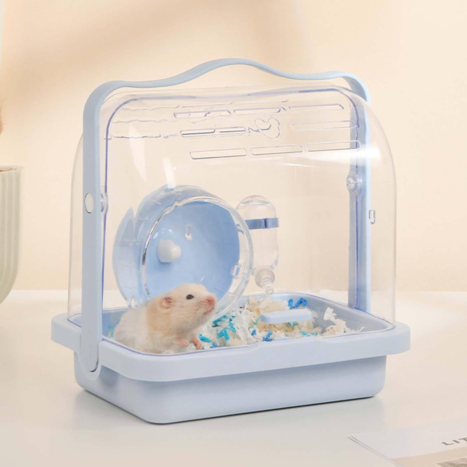 Hamster carrier clearance with water bottle